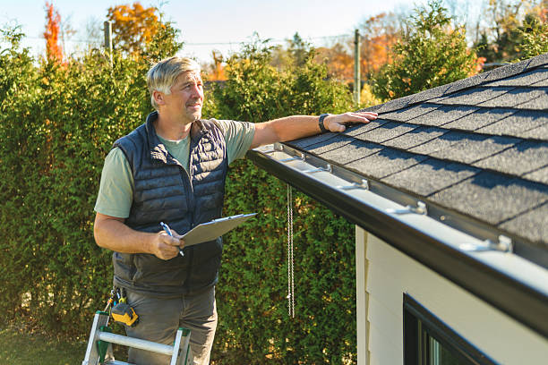 Professional Roof Inspection technician working in Braddock Heights, MD